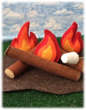 ***DOWNLOAD***  Felt Camp Fire Set - Pattern & Instructions