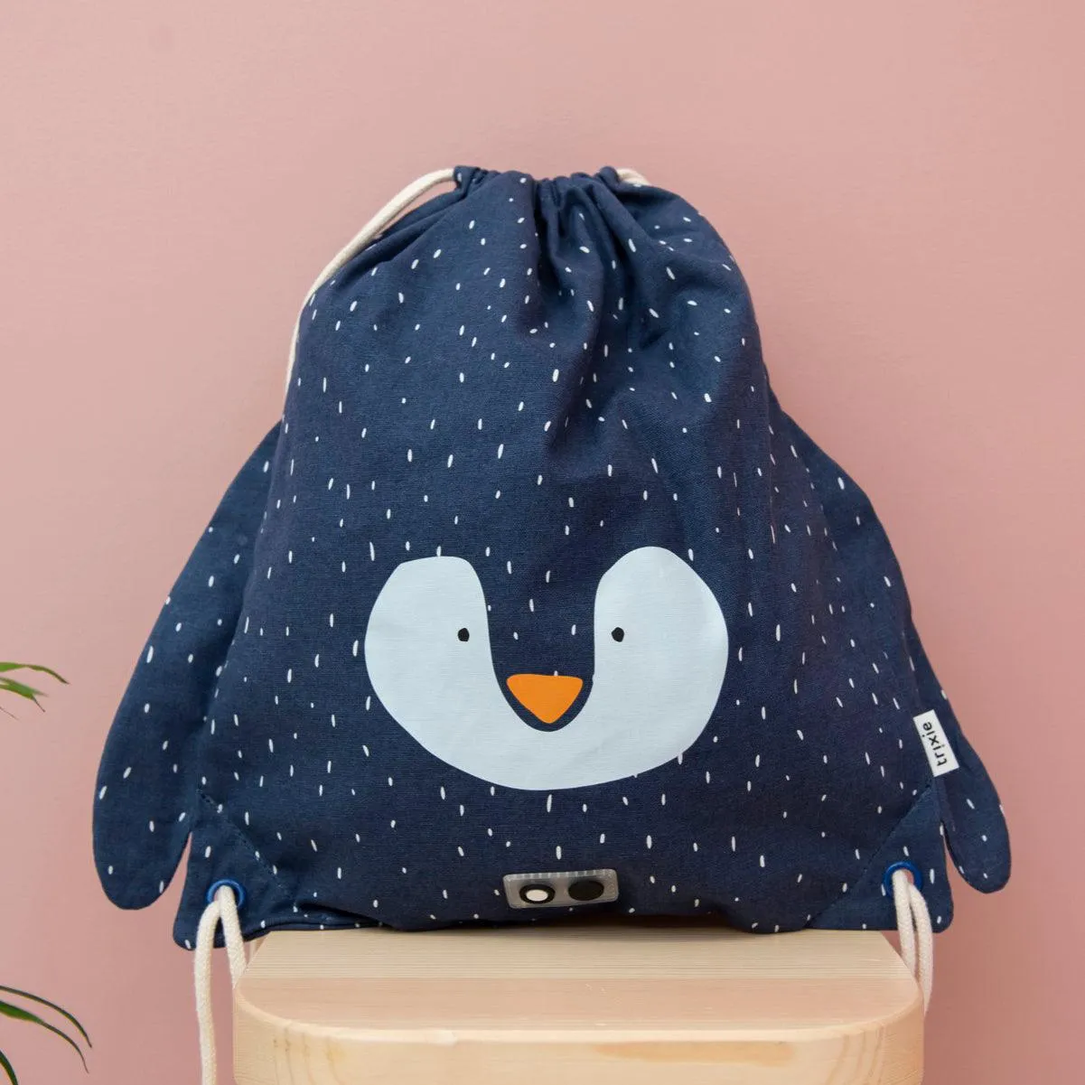 Drawstring Bag - Mr. Penguin