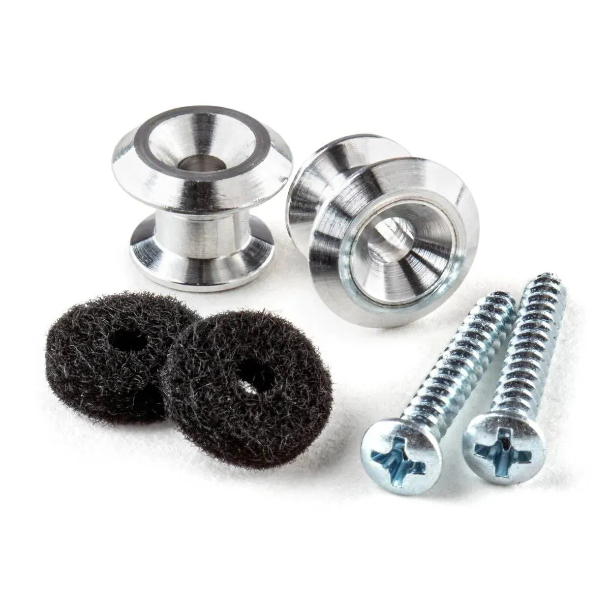 Dunlop Strap Buttons Aluminium