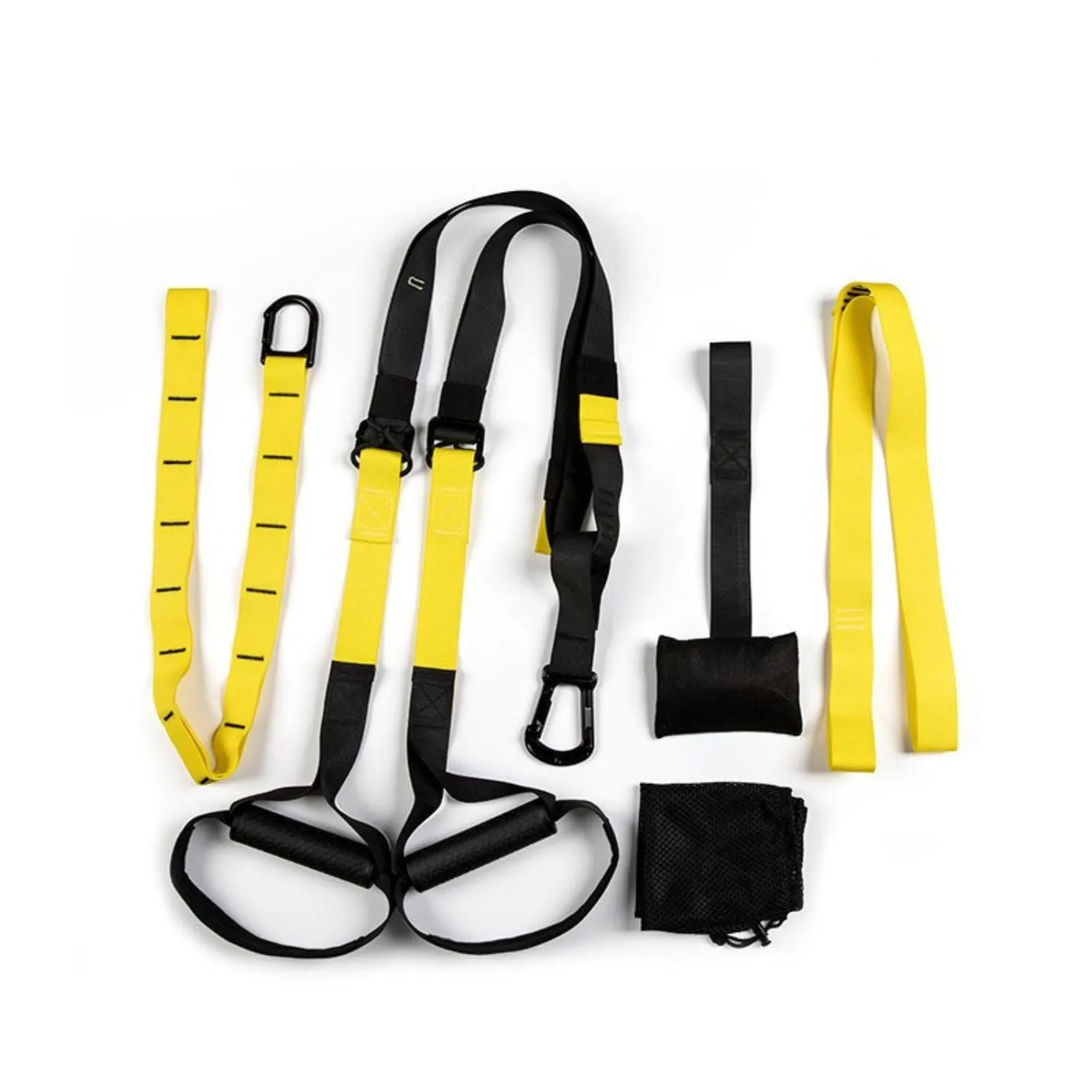 Durable Suspension Trainer Resistance System Kit, 400kg, VERPEAK