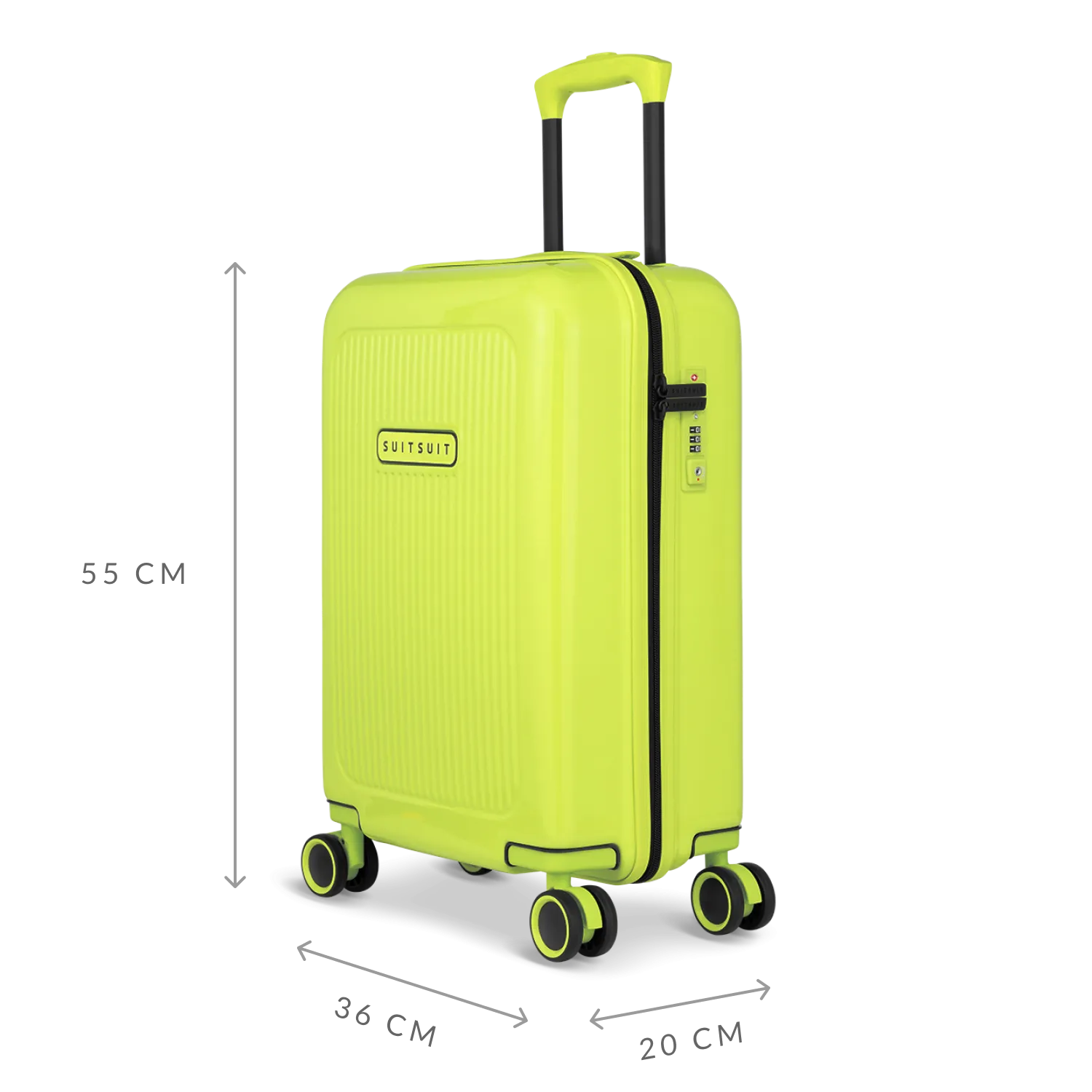 Expression - Cyber Lime - Carry-on (20 inch)