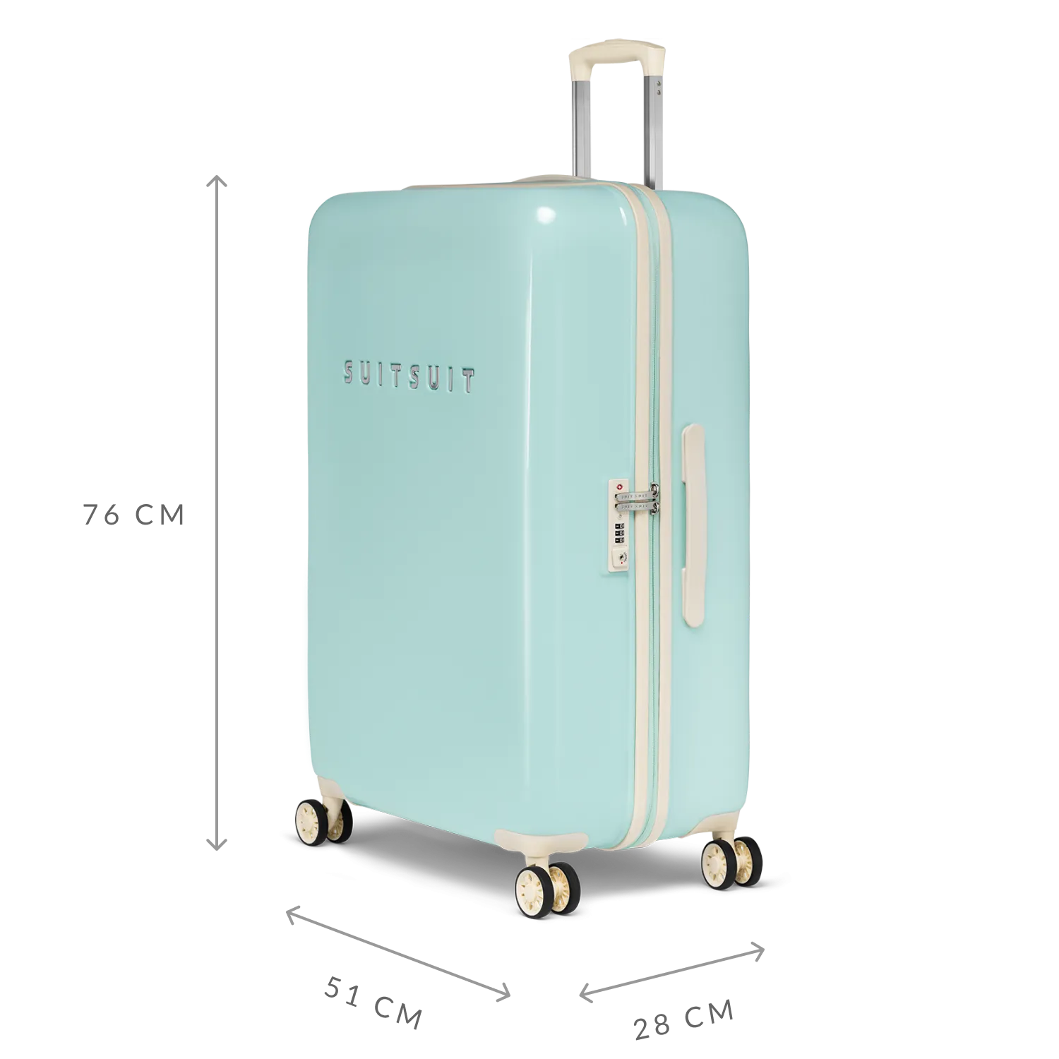 Fabulous Fifties - Luminous Mint - Safe Travels Set (28 INCH)