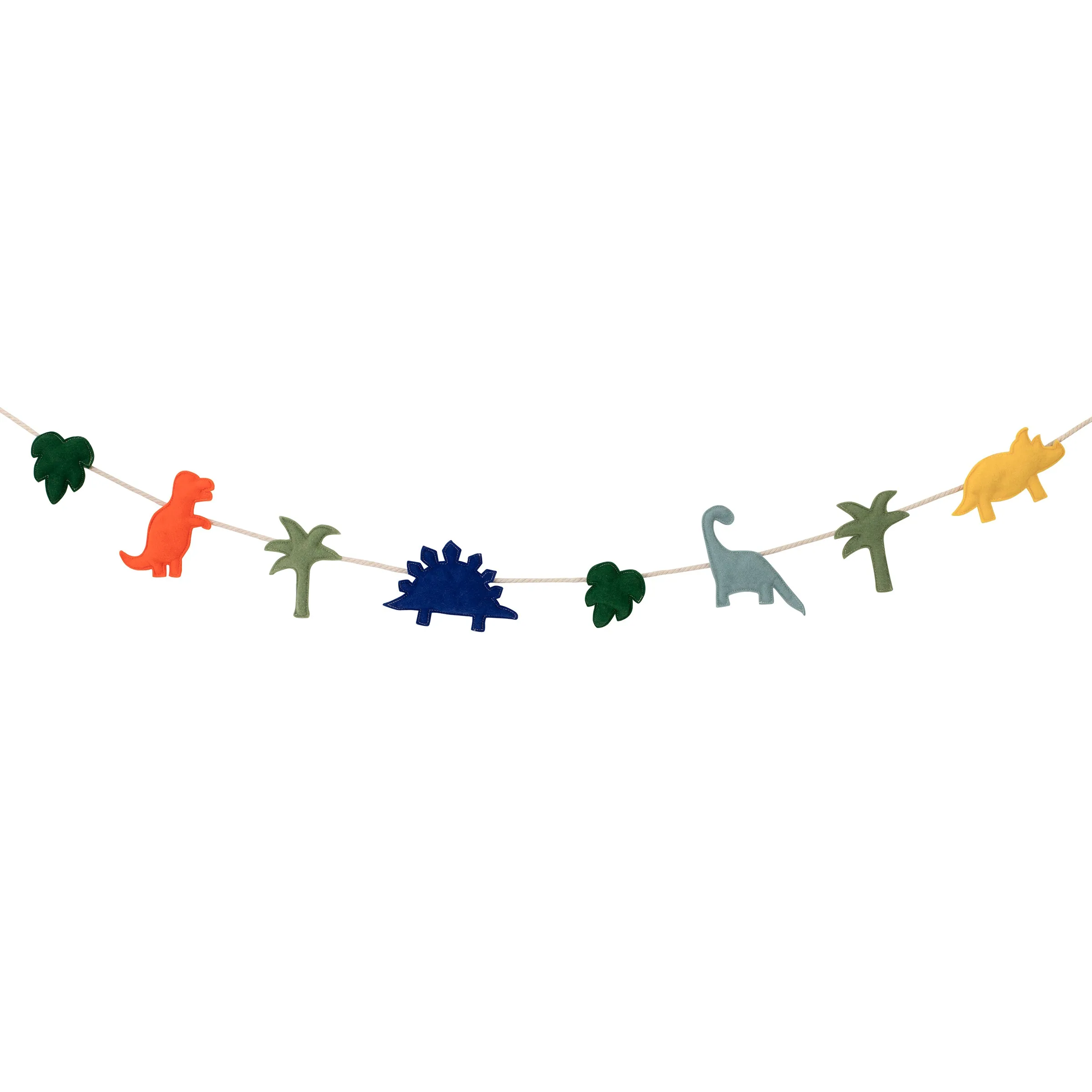 Felt Dinosaur Garland