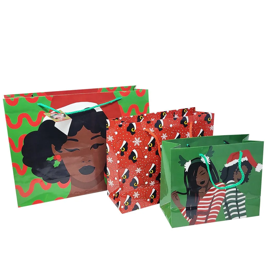 Fly Girls Holiday Gift Bag Set (3)