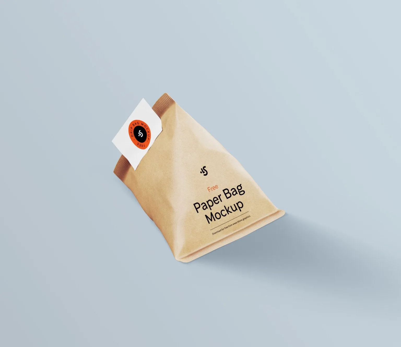 Free Paper Bag Mockup