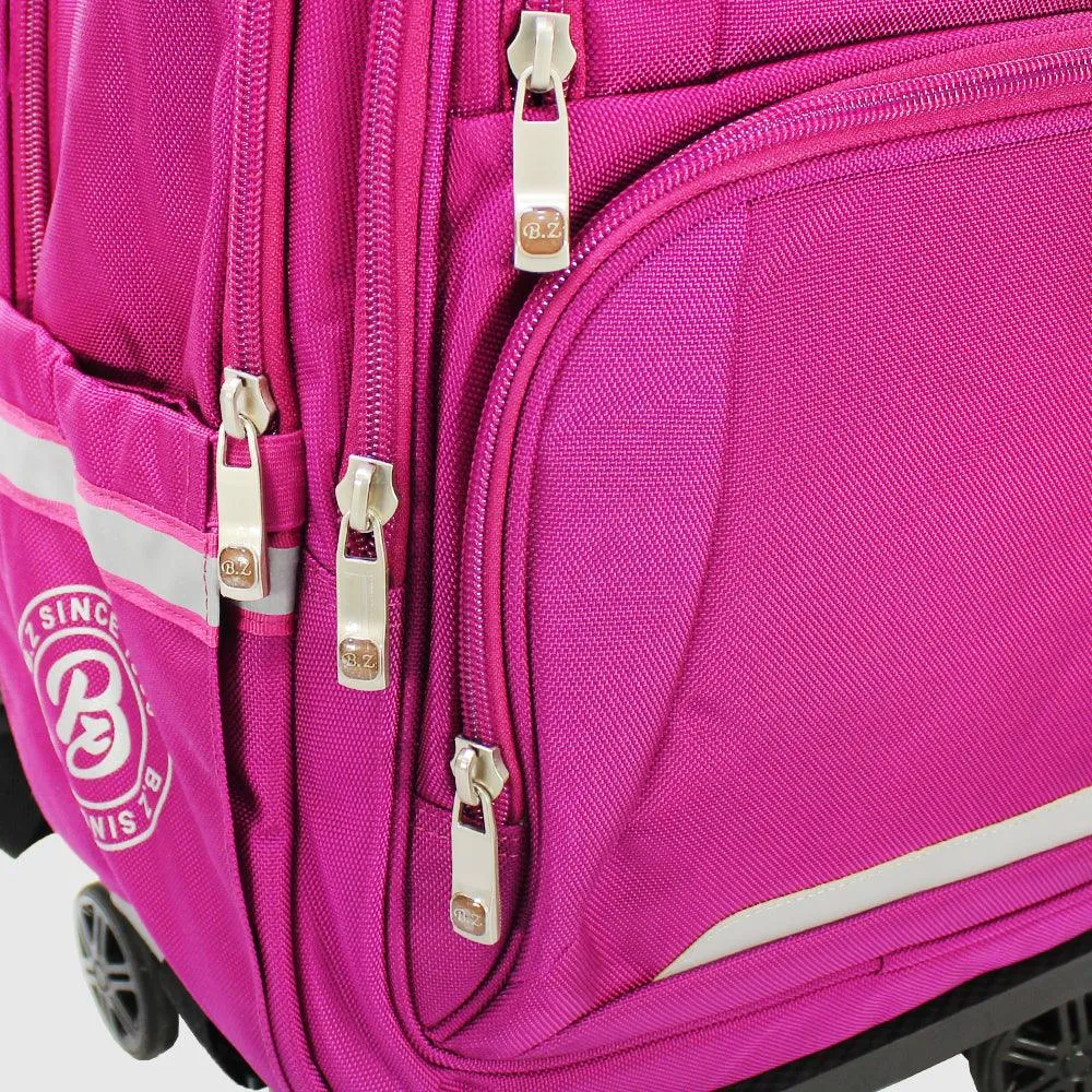 Fuchsia 20 Inches Trolley Bag   Pencil Case