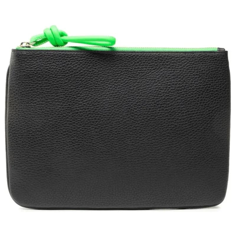 Furla Essential Large Pouch - Nero Talco Fluorescente