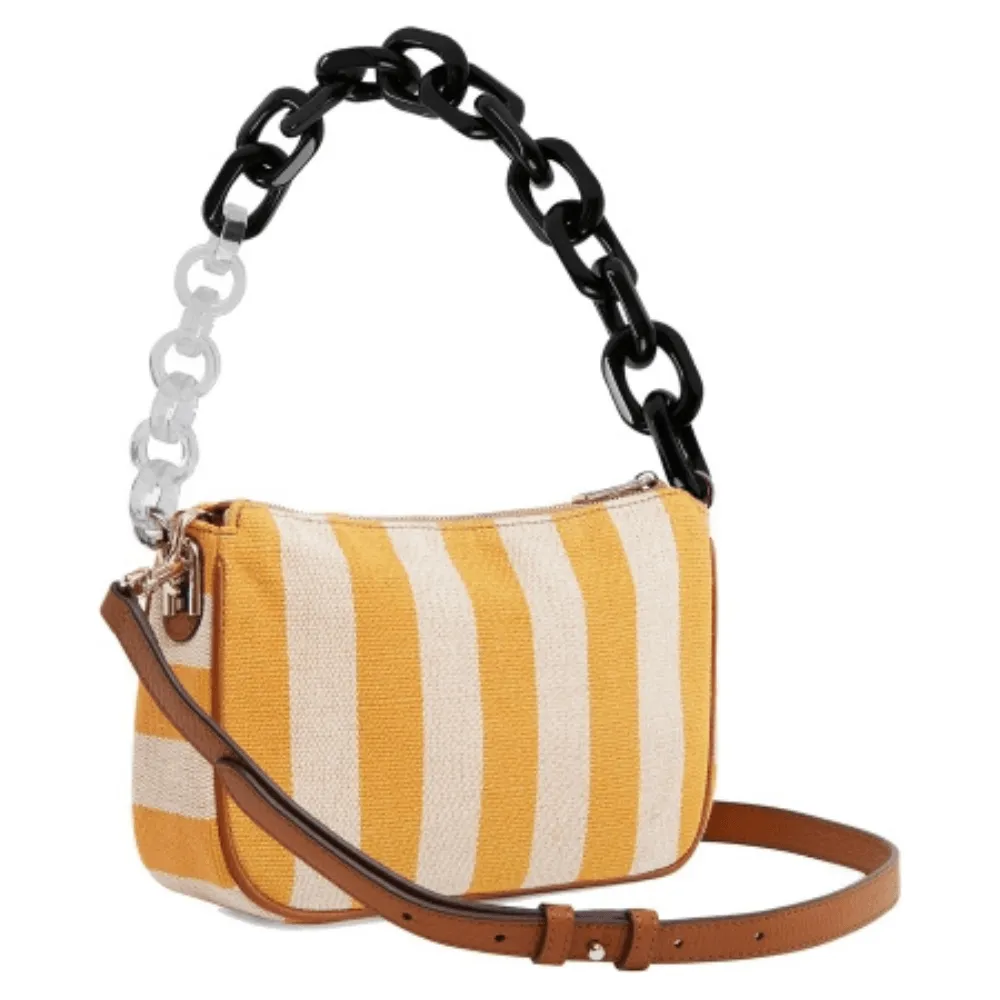 Furla 'Moon' Shoulder Bag - Burnt Yellow