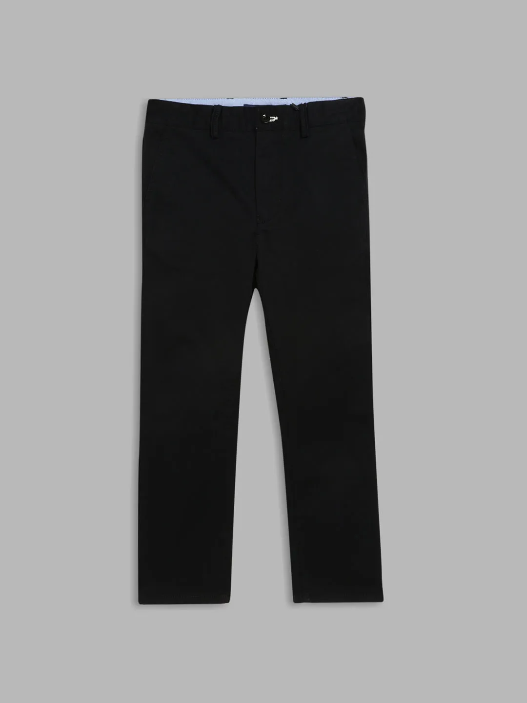 Gant Boys Black Cotton Trousers