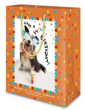 Gift Bag: Birthday Dog (6 Pack)