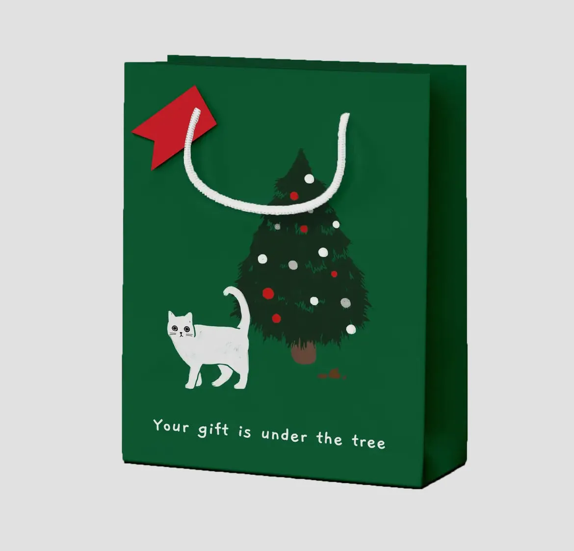 Gift Is Under the Tree Gift Bag