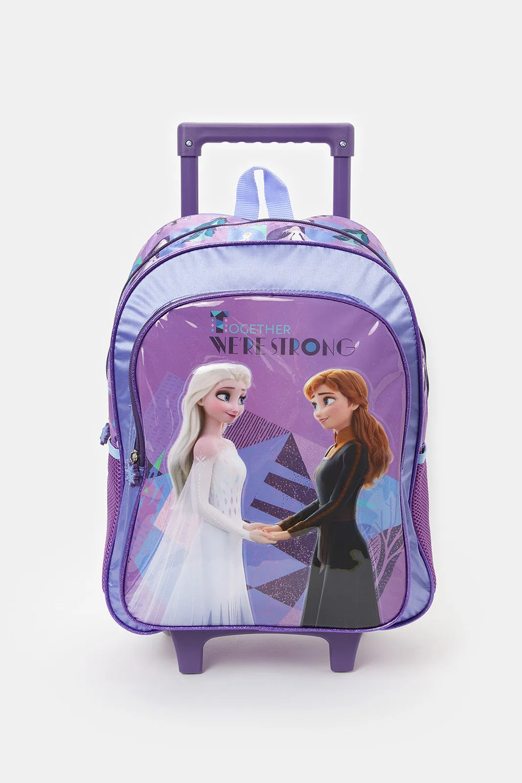 Girls Purple Disney Frozen Trolley Set (5 Piece)