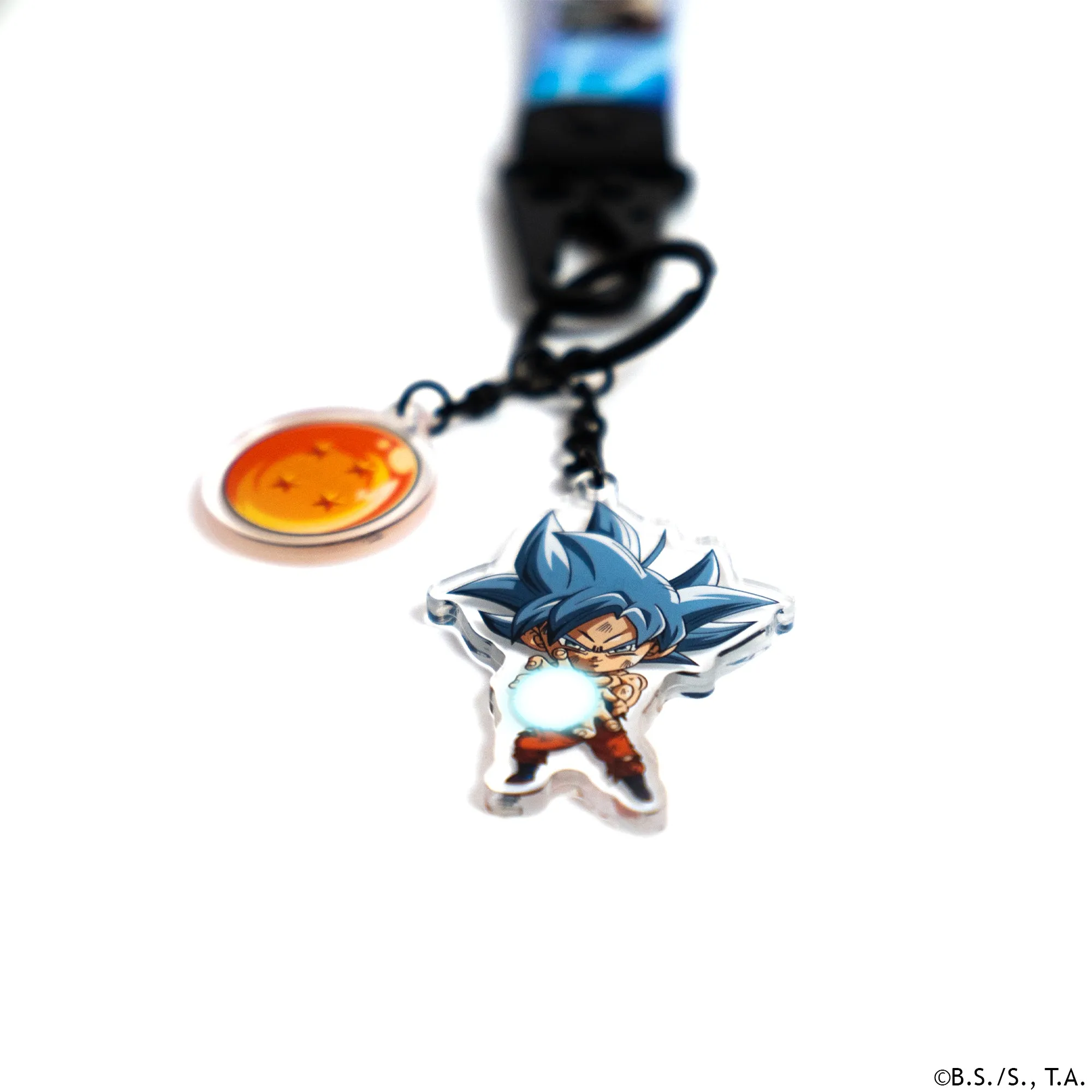 Goku - MUI (Mastered Ultra instinct) Keystrap/Keychain (Dragon Ball Super)