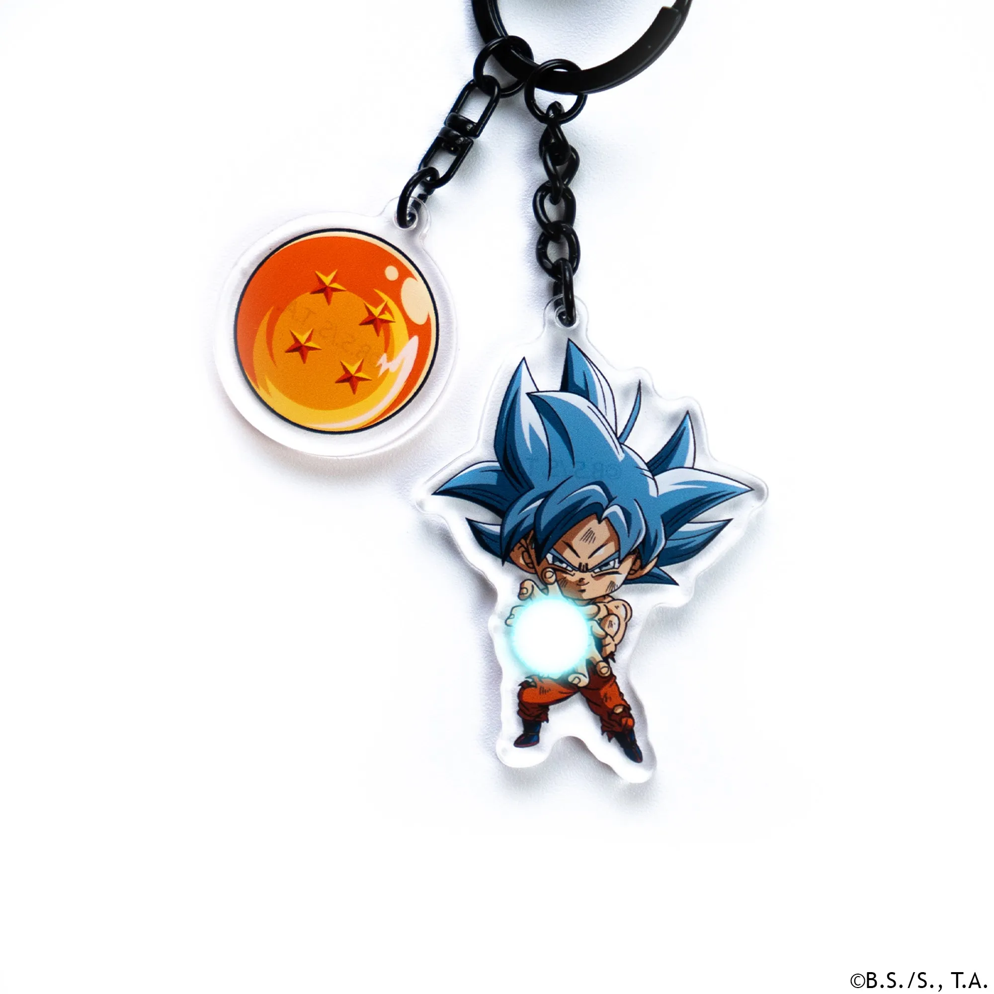 Goku - MUI (Mastered Ultra instinct) Keystrap/Keychain (Dragon Ball Super)