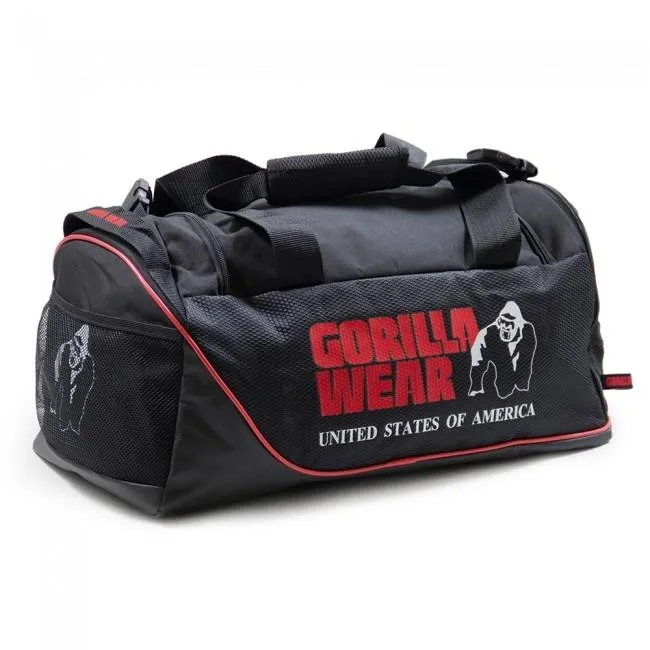 Gorilla Wear Jerome Gym Bag - Black-Red