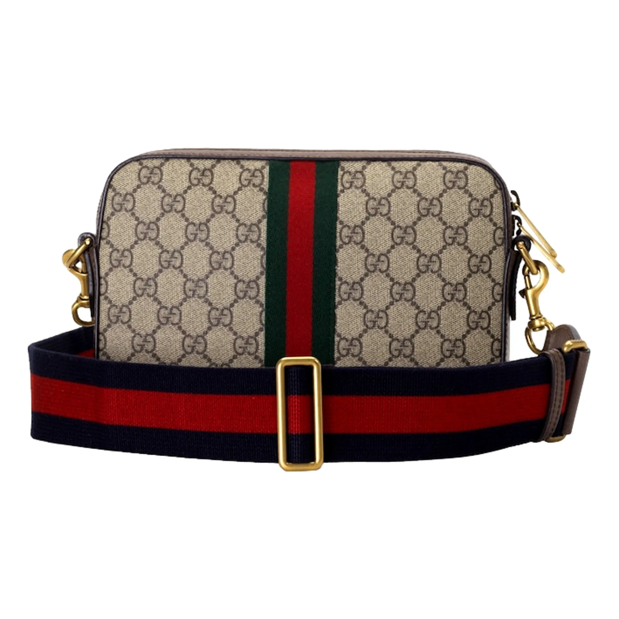 Gucci Ophidia Small Crossbody Bag Iconic Gucci Logo Canvas