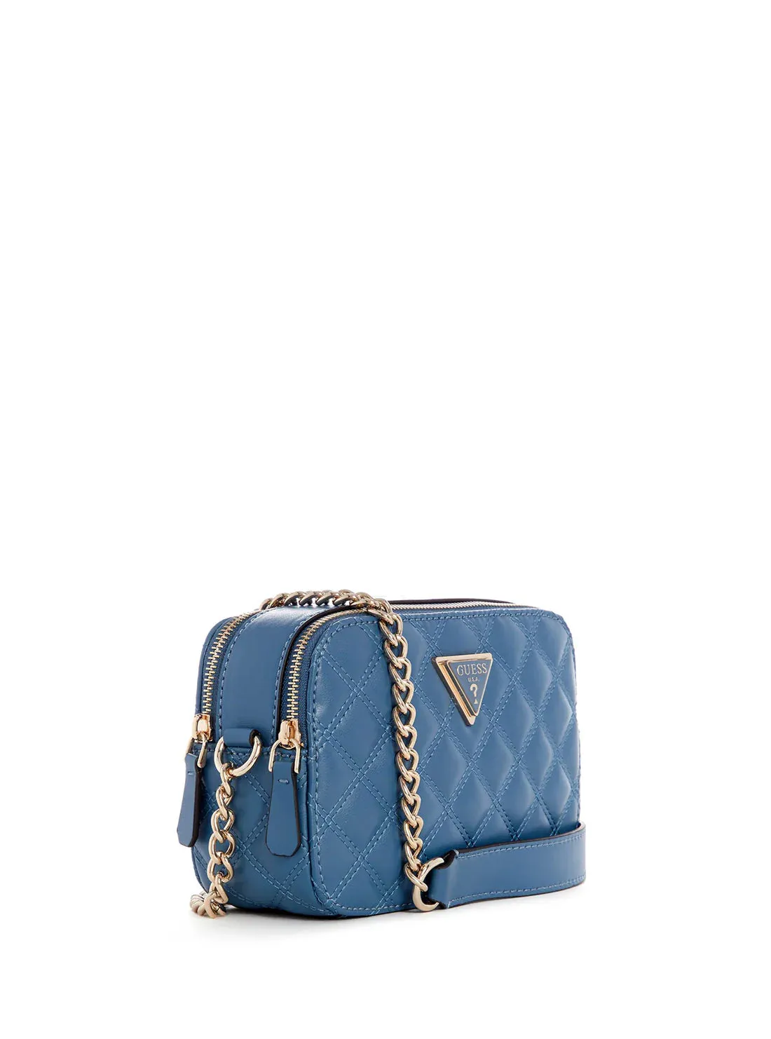 GUESS GIULLY QUILTED CAMERA CROSSBODY