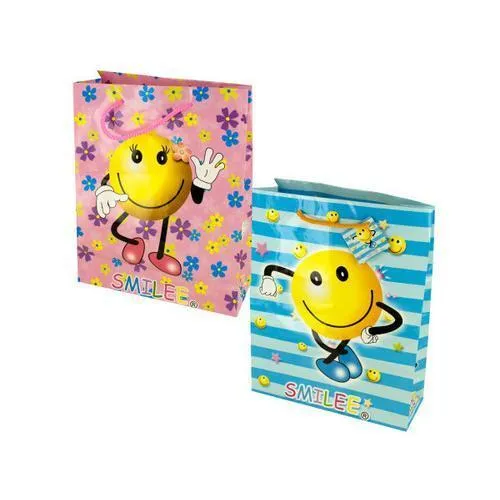 Happy Face Gift Bag ( Case of 48 )