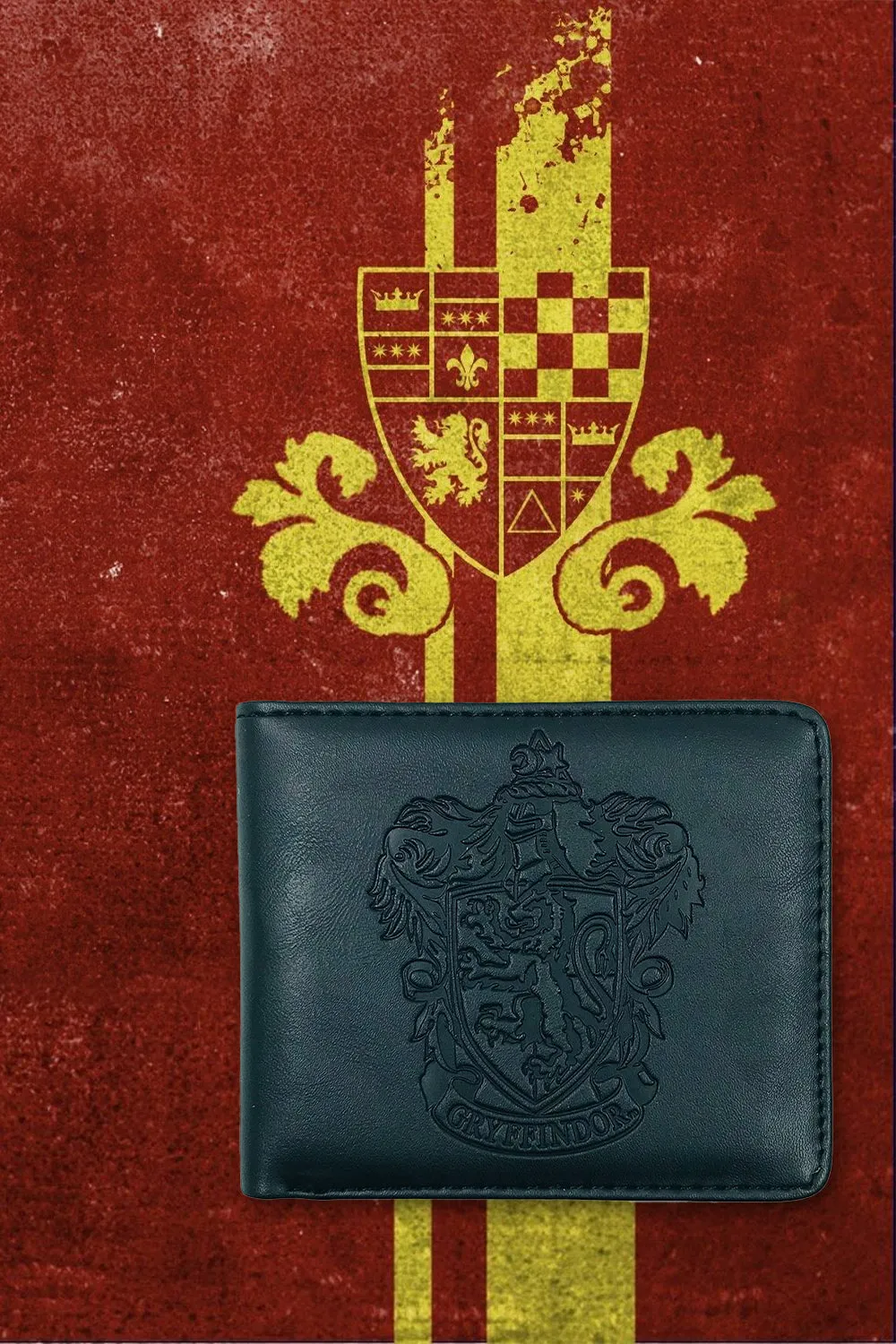 Harry Potter Embossed Gryffindor PU Wallet