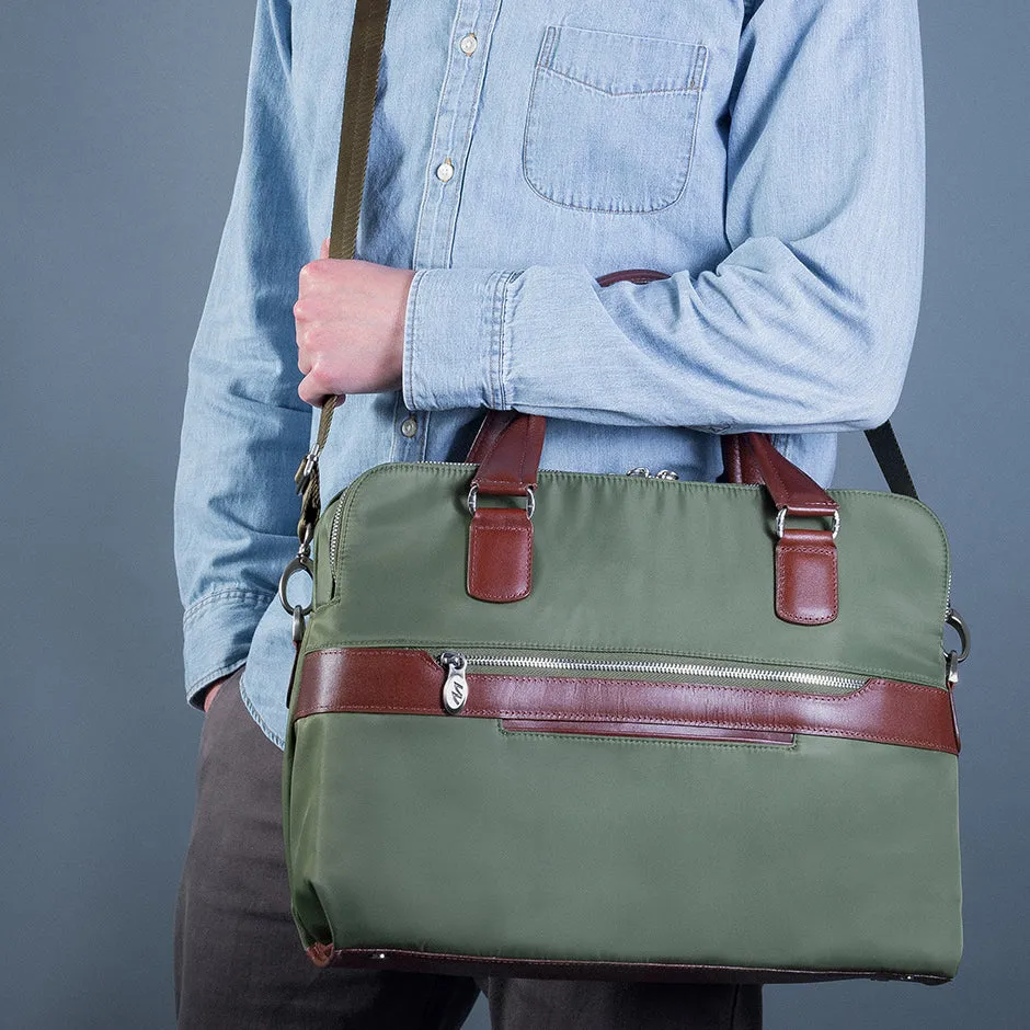 HARTFORD | Nylon Dual-Compartment Tablet Briefcase