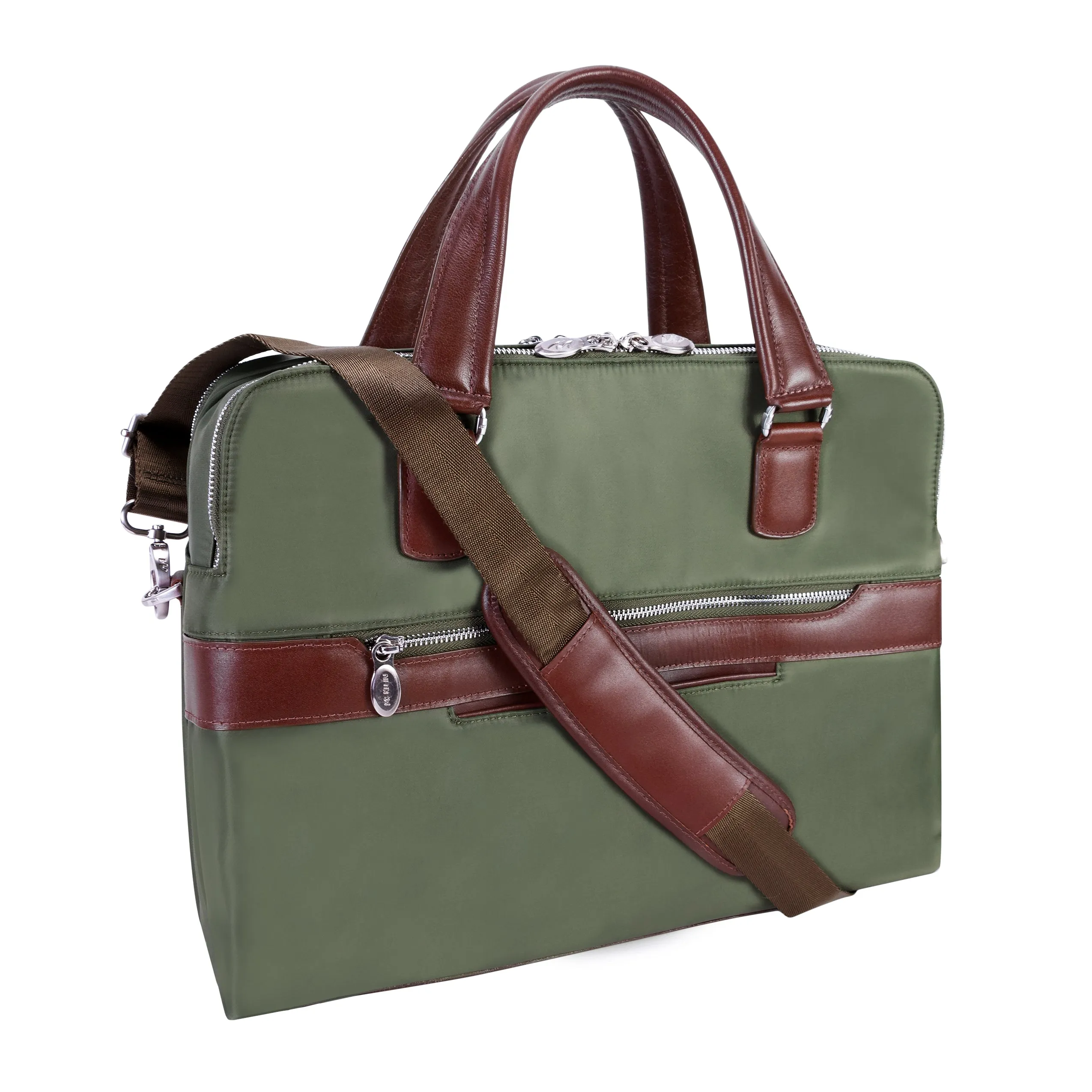 HARTFORD | Nylon Dual-Compartment Tablet Briefcase