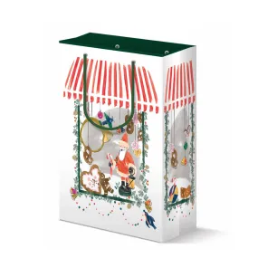 Holiday Designer Gift Bag / Christmas Window