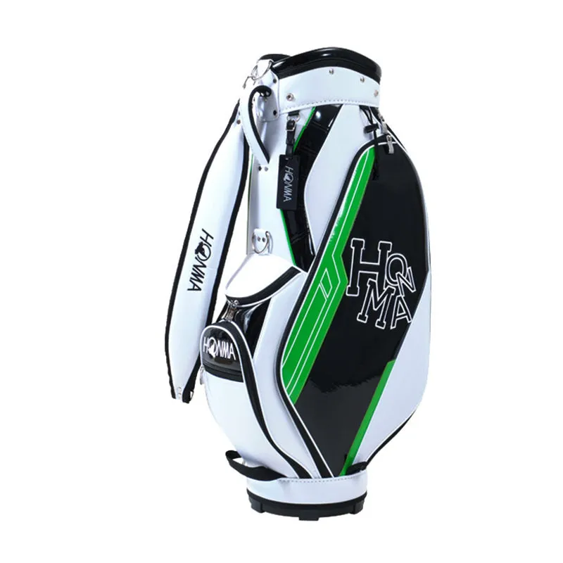 HONMA D1 9" Caddie Bag (White/Green)