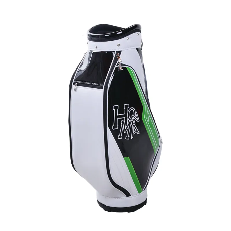 HONMA D1 9" Caddie Bag (White/Green)