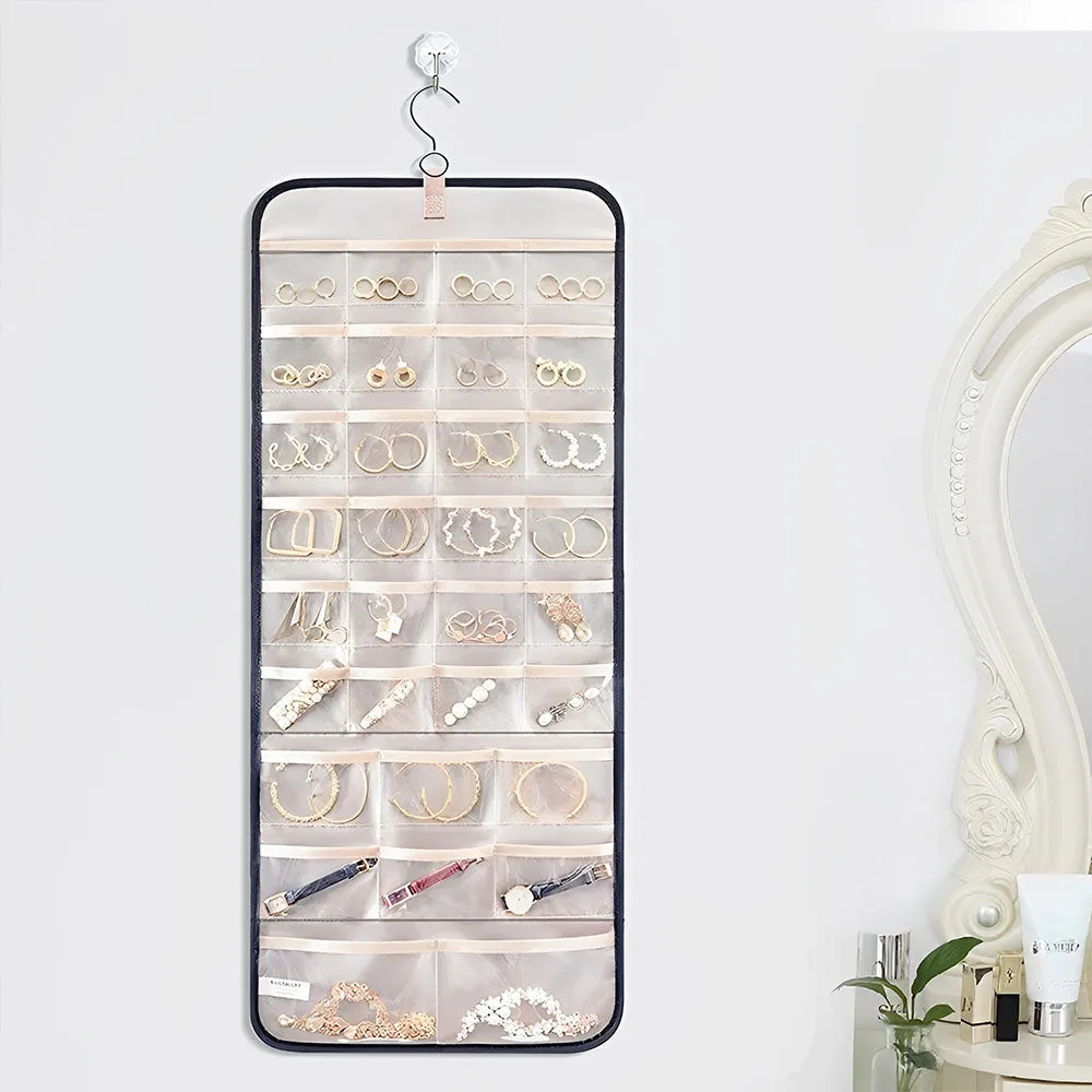 Hook Type Hanging Anti-Tangle Necklace Jewelry Organizer