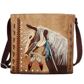 Horse Design Crossbody Bag