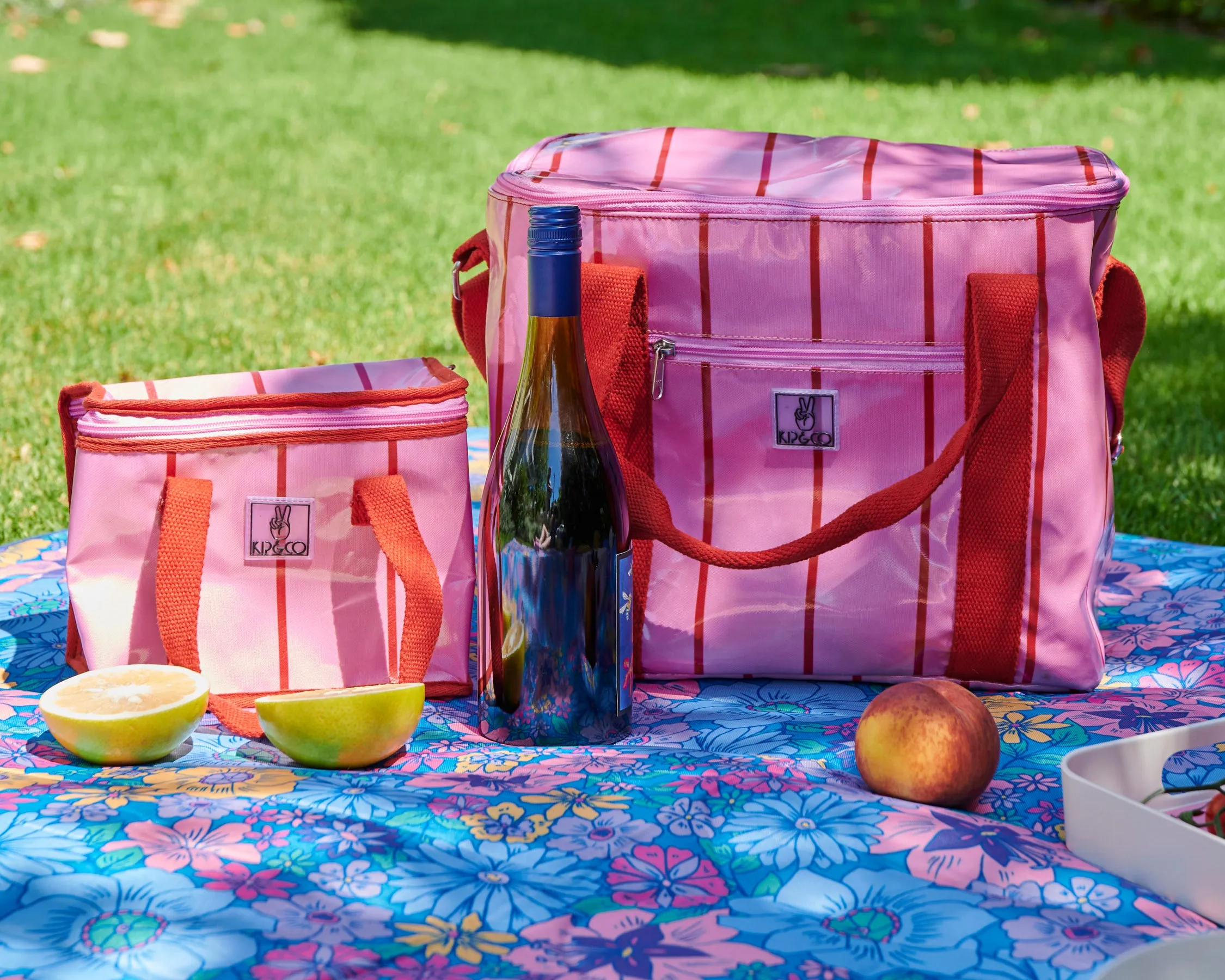 Iced Vovo Stripe Lunch Bag