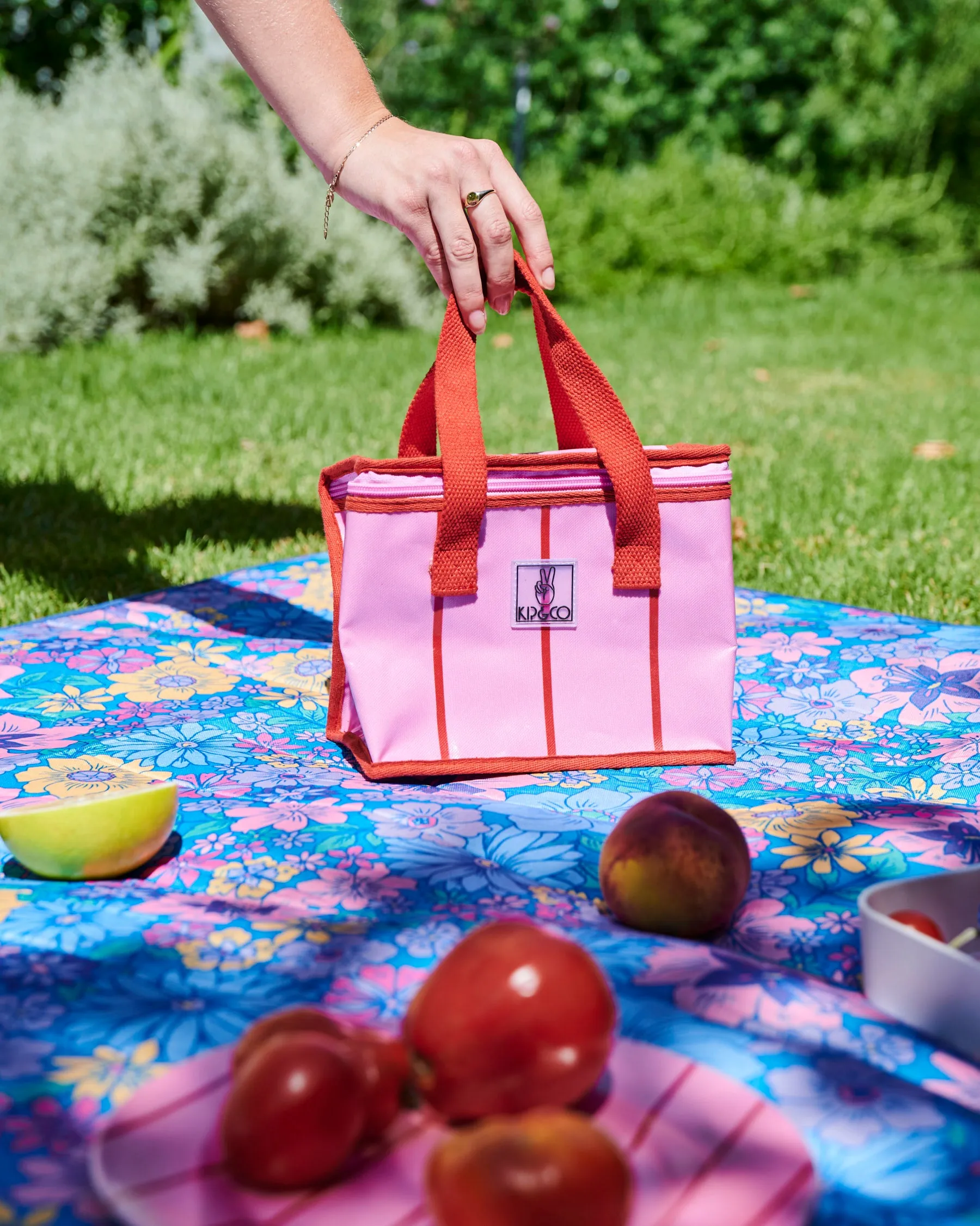 Iced Vovo Stripe Lunch Bag