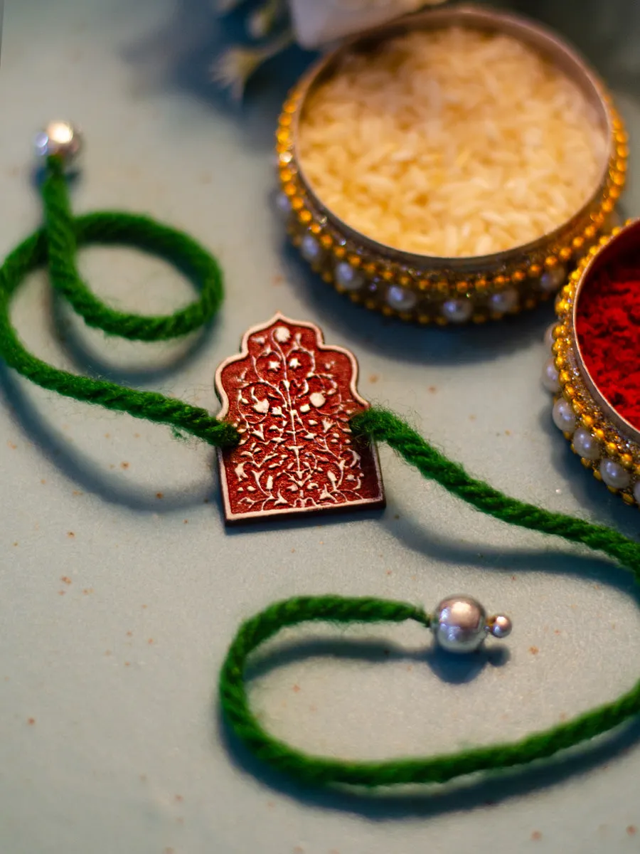 Jaipur Ornate Painted Rakhi