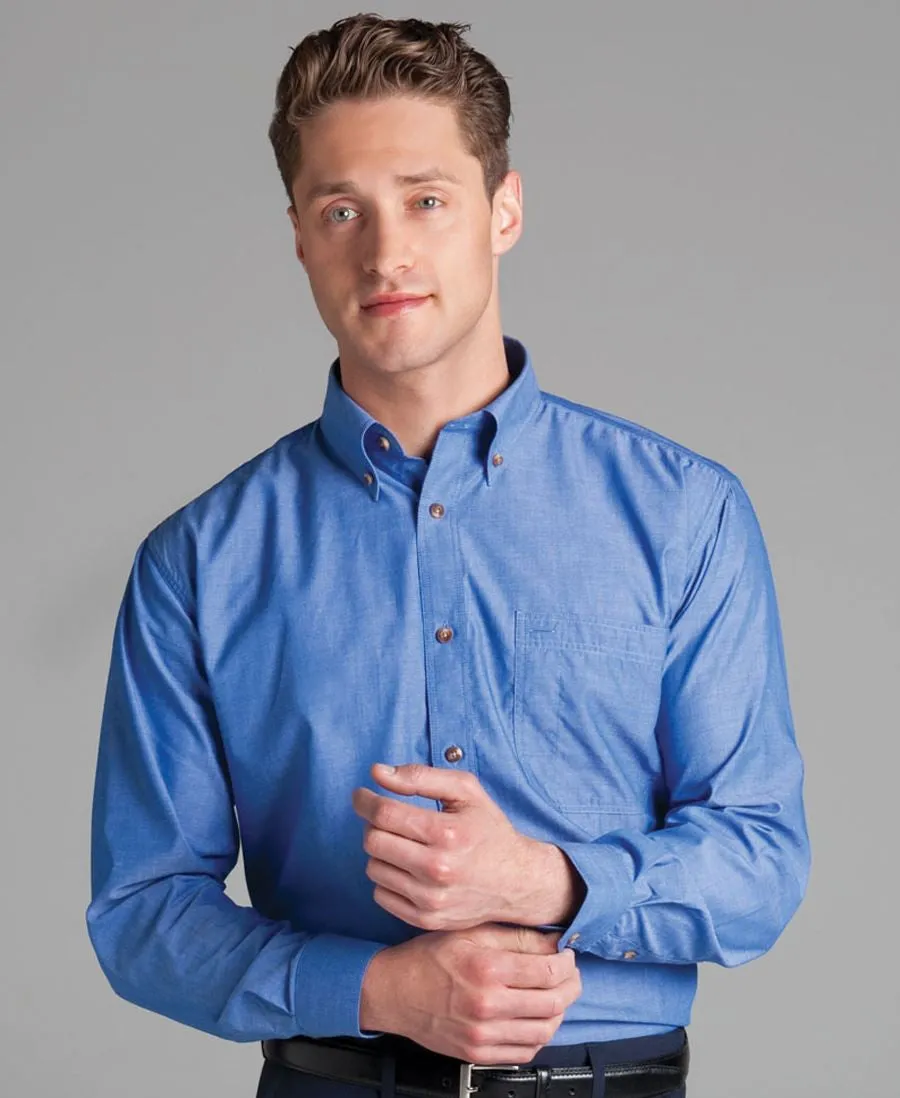 JBs Wear Long Sleeve Indigo Shirt - Adults (4IC)