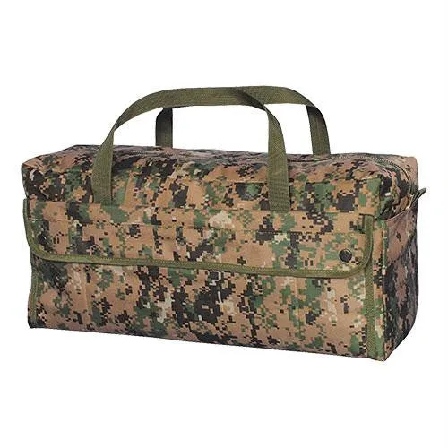 Jumbo Mechanic's Tool Bag With Brass Zipper