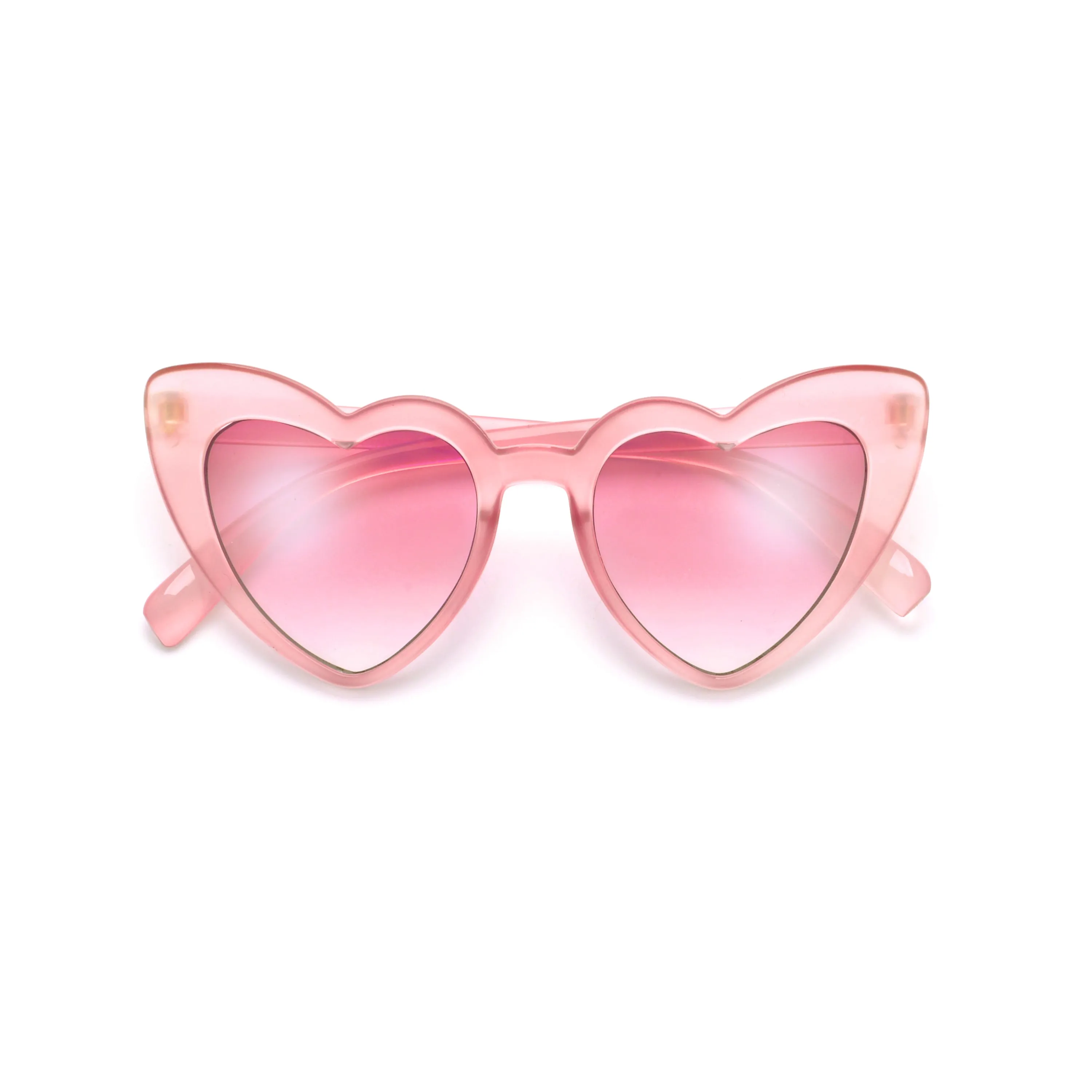 Kids Adorable High Tip Cute Heart Sunglasses