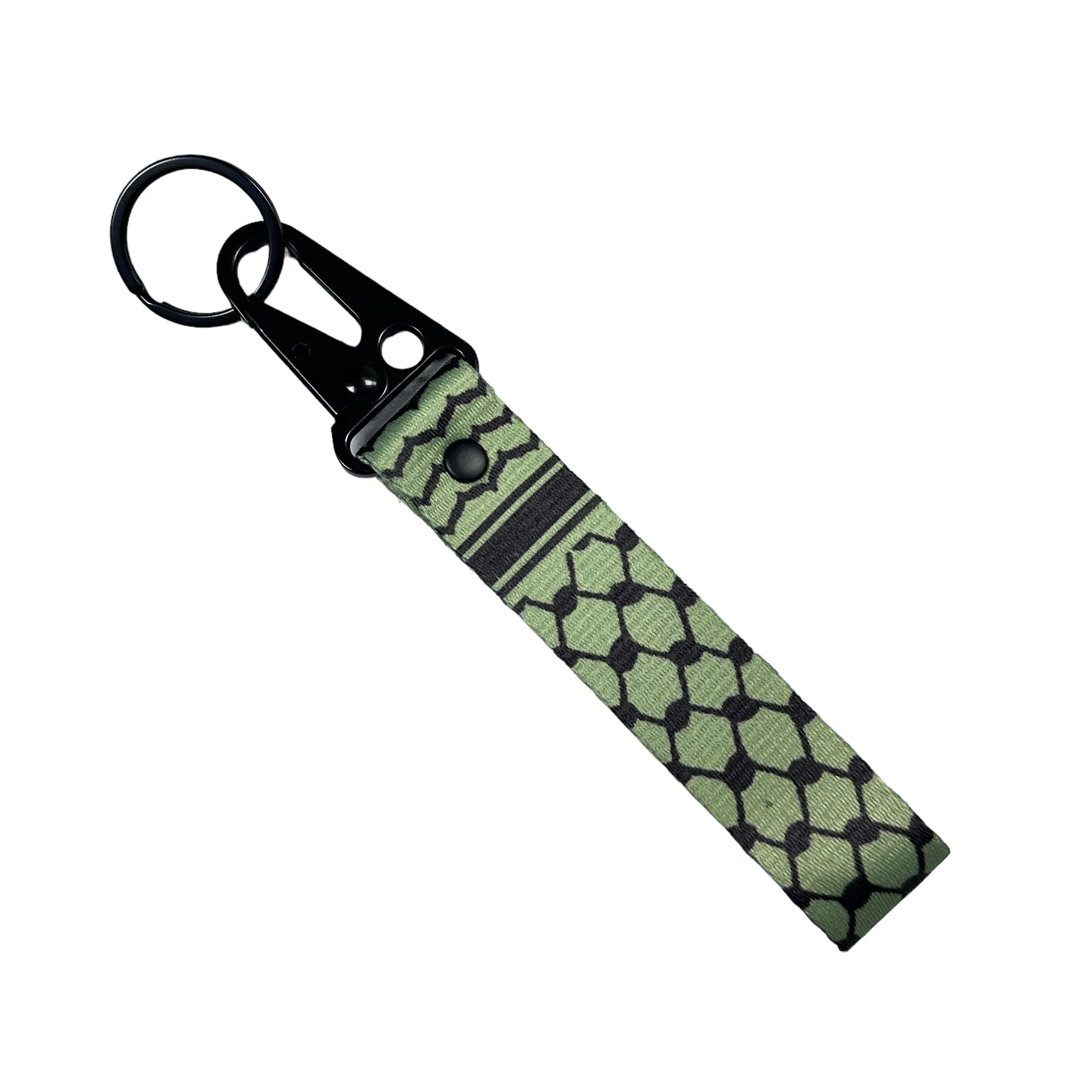 Kufiya Bag Clip Keychain