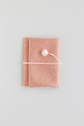 Kyo-Yuzen Jewelry Pouch - Pink -, Made in Kyoto, Japan