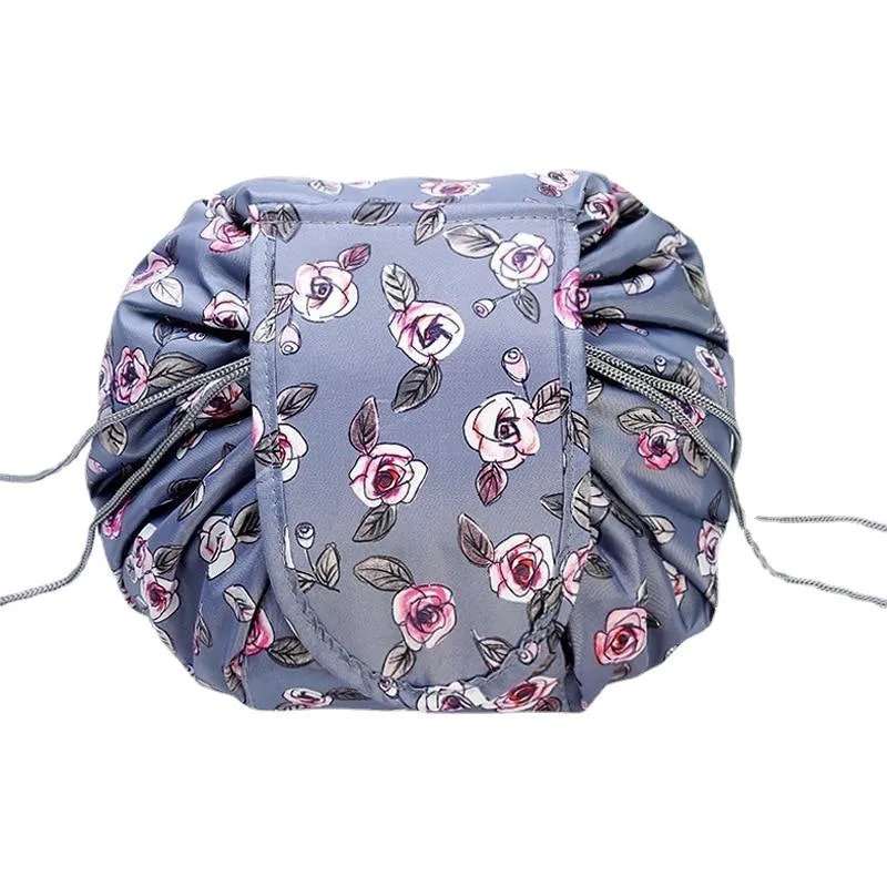 Large-Capacity Lazy Ladies' Drawstring Cosmetic Bag