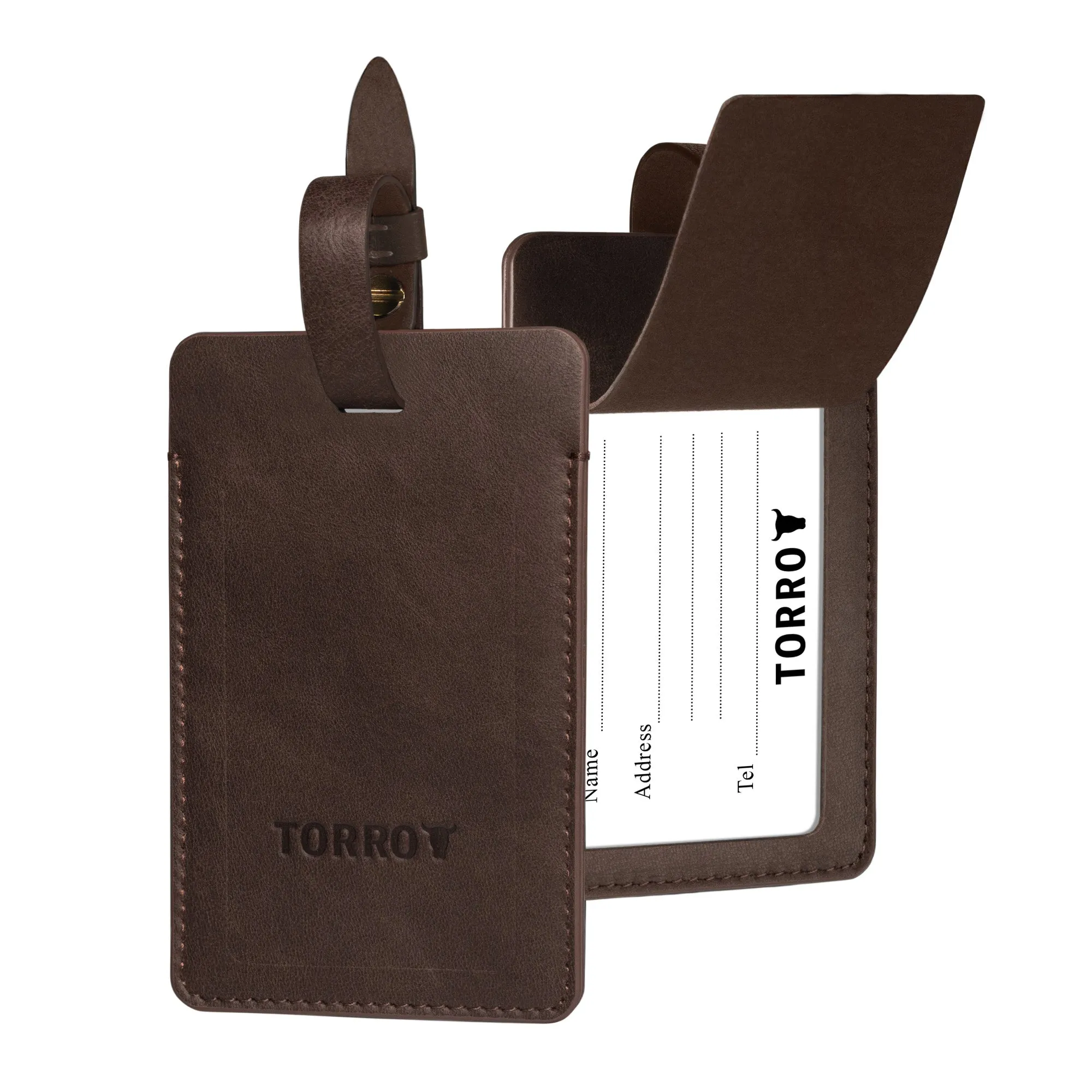 Leather Luggage Tag