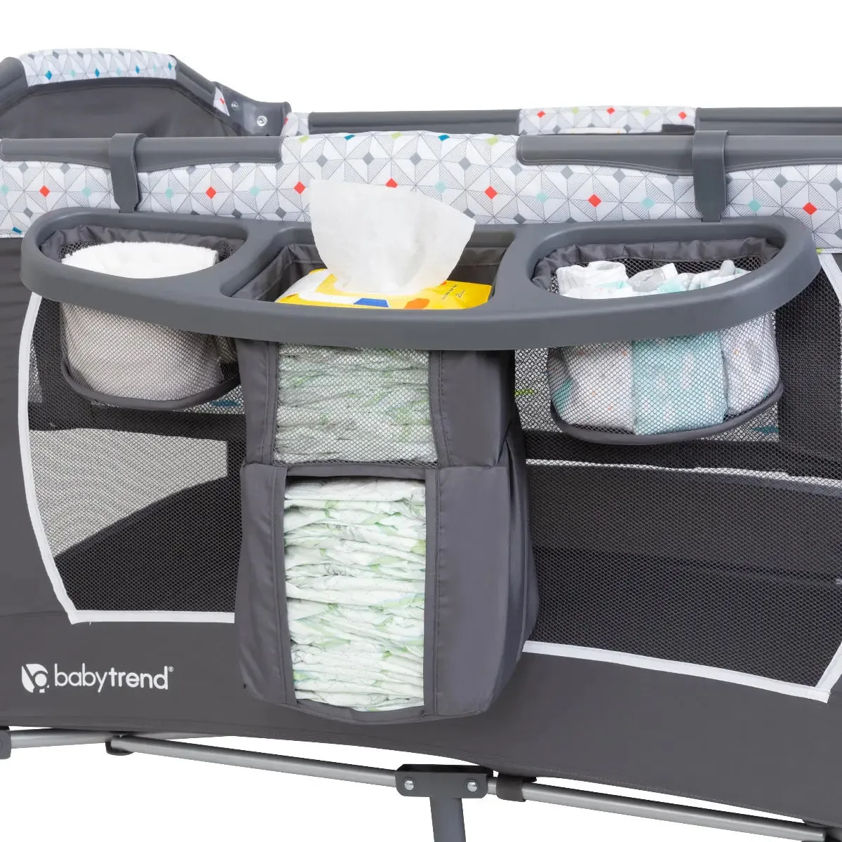 Lil Snooze™ Deluxe Nursery Center® Playard - Diamond Geo (Walmart Canada Exclusive)