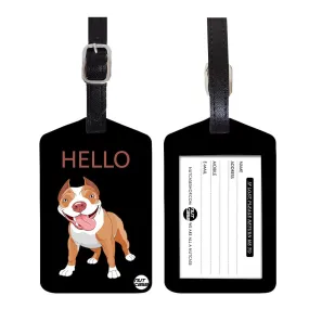 Luggage Tags Set Of 2 -  DOGGY