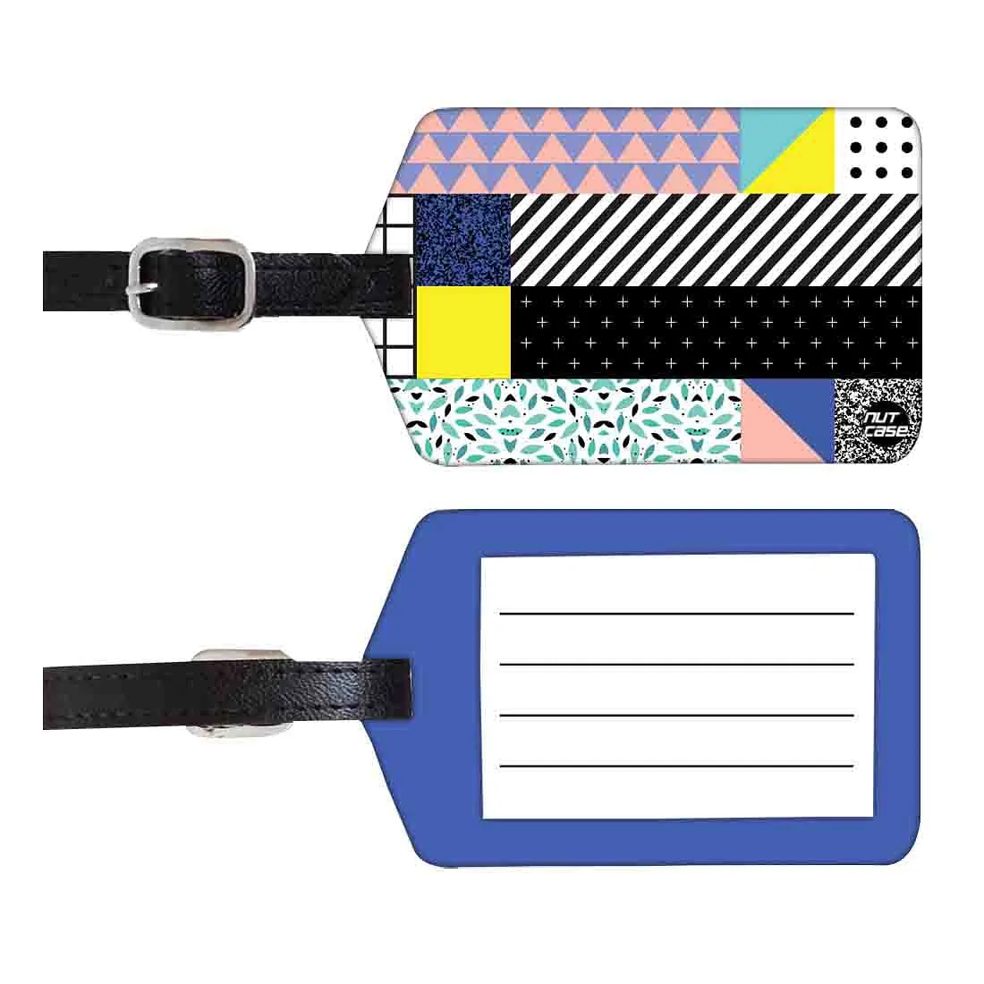 Luggage Tags Set Of 2 -  Geometry