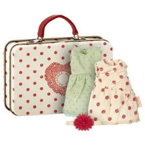 Maileg Mouse Suitcase with 2 set of Clothes