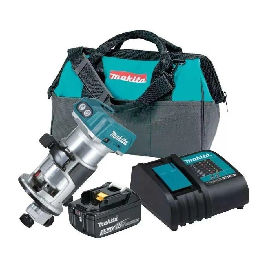 Makita DRT50SFX8 18V Cordless Router Set (LXT-Series)