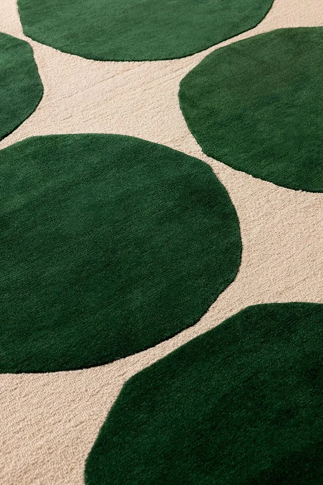 Marimekko Isot Kivet Green Rug