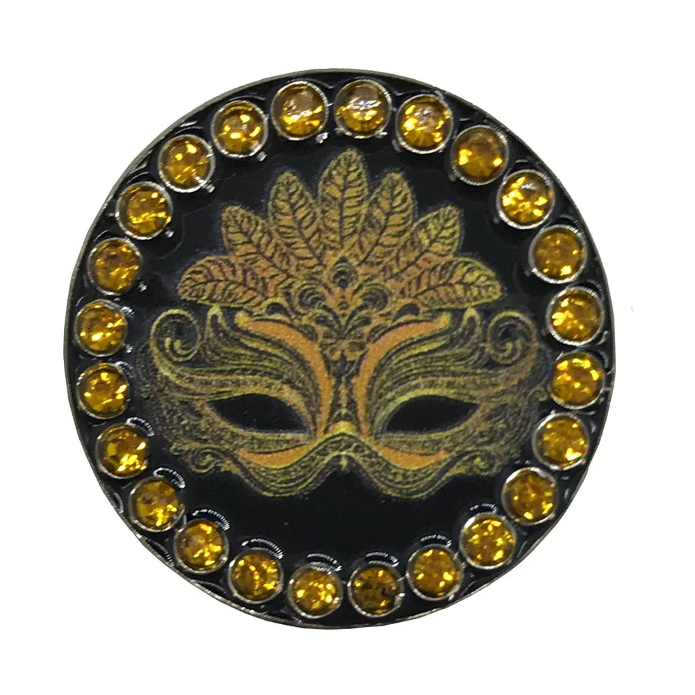 Masquerade Mask Golf Ball Marker Only