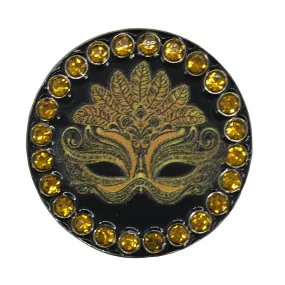 Masquerade Mask Golf Ball Marker Only