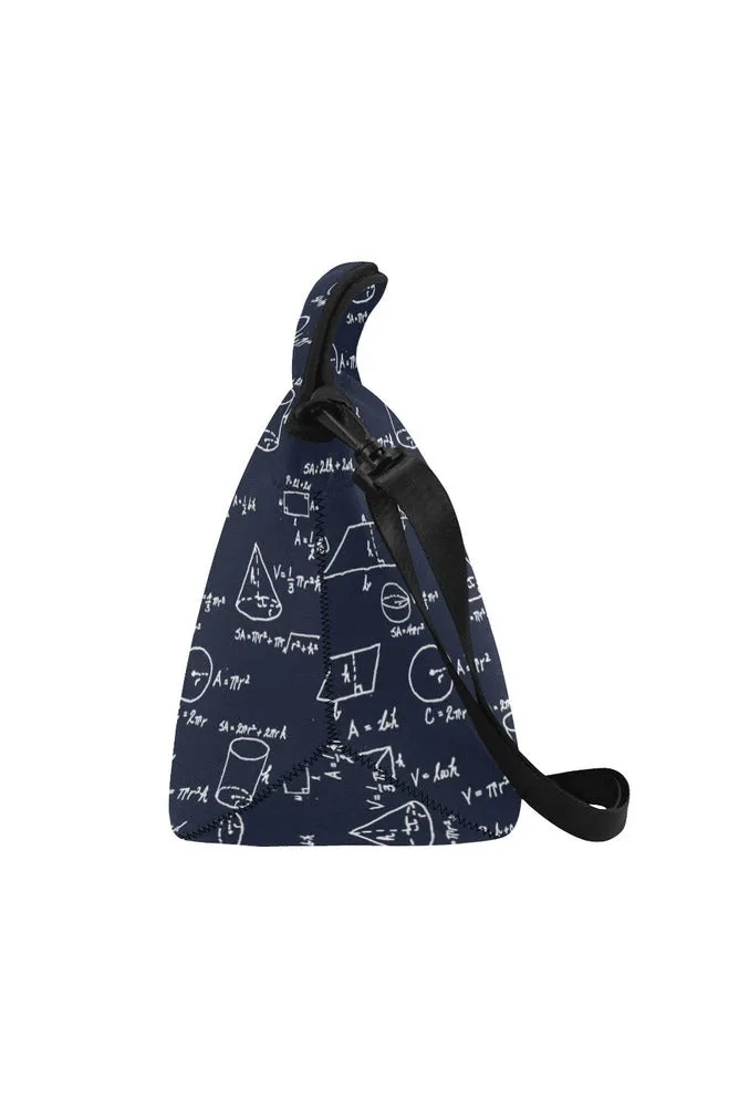 Math & Geometry Neoprene Lunch Bag/Large