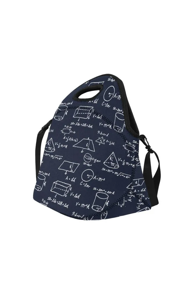 Math & Geometry Neoprene Lunch Bag/Large